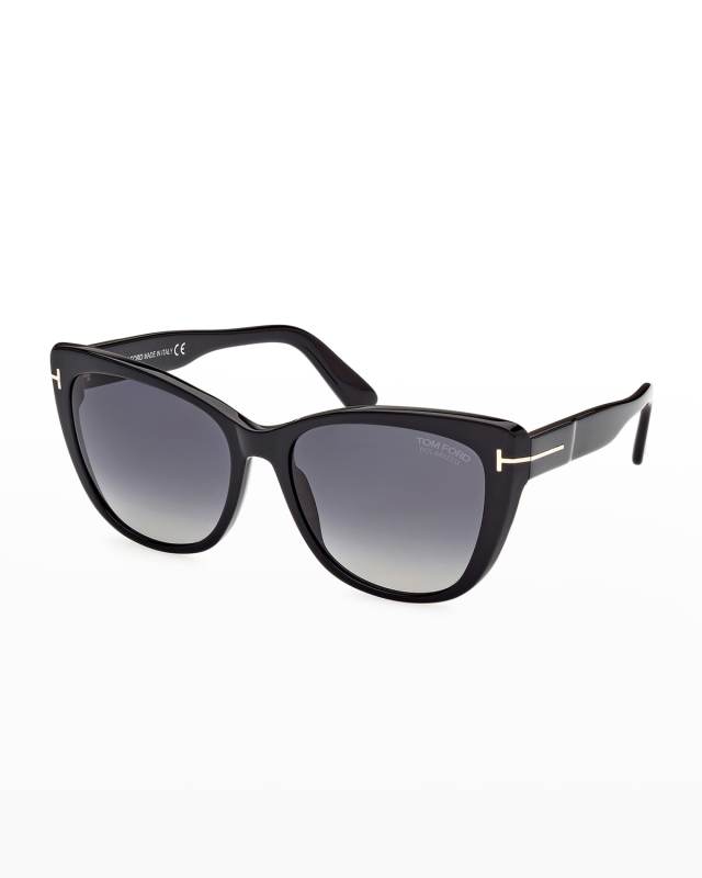 Nora Plastic Cat-Eye Sunglasses
